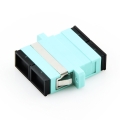 SC/UPC to SC/UPC 10G OM3 Duplex Plastic Fiber Adapter