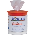 Stickler tubular wipe paper