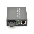 1000Base Dual Fiber 1310nm 10km SC Connector 1SC+1RJ45 Port Gigabit Fiber Media Converter