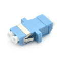 LC/UPC to LC/UPC Singlemode Duplex Flange Plastic Fiber Adapter