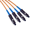 MU-MU Duplex OM2 50/125 Multimode Fiber Patch Cable