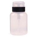 Transparent Press Type Pump Leak Proof Alcohol Bottle