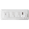 TCL Legrand 3x3Port+1xRJ45 Socket Outlet Wall Face Plate 118 Type Q Series