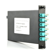12 Fibers Multi-mode 10G OM4 LC/SC/ST/FC 12 Strands MPO LGX Cassette