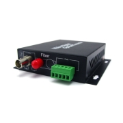 1 Channel Bi-Directional Video & 2 Bi-Directional Data & 2 Bi-Directional Audio to Fiber SM FC 20km Optical Video Multiplexer