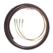 6 Fibers Multimode Waterproof Pigtail Distribution Cable WPC
